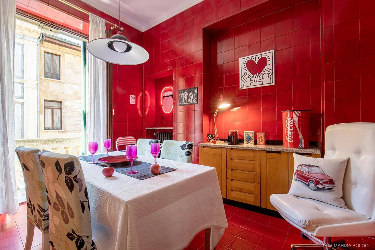 Ferienwohnung Billie's Flat Red Verona Exterior foto